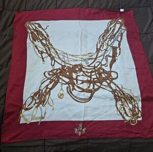 Gucci Vintage Silk Scarf